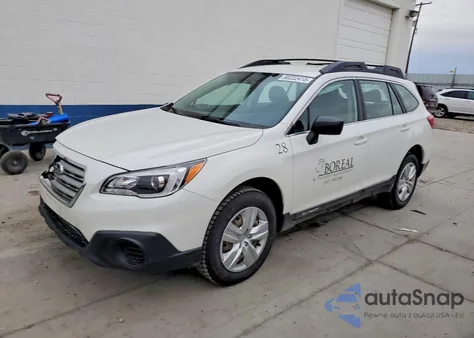 2015 Subaru Outback 2.5I z USA, uszkodzony, nr VIN 4S4BSBACXF3357230